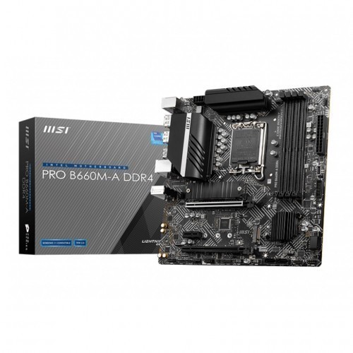 MSI PRO B660M-A DDR4 12th Gen Micro-ATX Motherboard